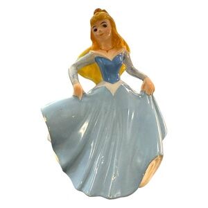 Vintage Disney Sleeping Beauty Aurora Ceramic Figurine Japan
